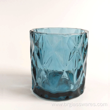 Diamond Candle Glass Jar for Candle Making